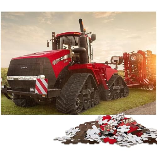 Landwirtschaftliche Werkzeuge Traktoren Puzzle für Erwachsene 1000 Teile Herausfordernde Puzzles Familienspaß Aktivität,Gehirn Herausforderung, Teenager 26x38cm von JIANGENNF
