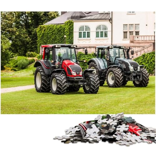 Landwirtschaftliche Werkzeuge Traktoren Puzzle für Erwachsene 1000 Teile Herausfordernde Puzzles Familienspaß Aktivität,Gehirn Herausforderung, Teenager 26x38cm von JIANGENNF