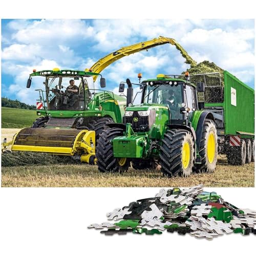 Landwirtschaftliche Werkzeuge Traktoren Puzzle für Erwachsene 1000 Teile Herausfordernde Puzzles Muttertag, Geburtstage, Weihnachten 26 x 38 cm / 10,23 x 14,96 Zoll Landwirtschaftliche Werkzeuge Traktoren Puzzle für Erwachsene 1000 Teile Herausfordernde Puzzles Muttertag, Geburtstage, Weihnachten 26 x 38 cm / 10,23 x 14,96 Zoll von JIANGENNF