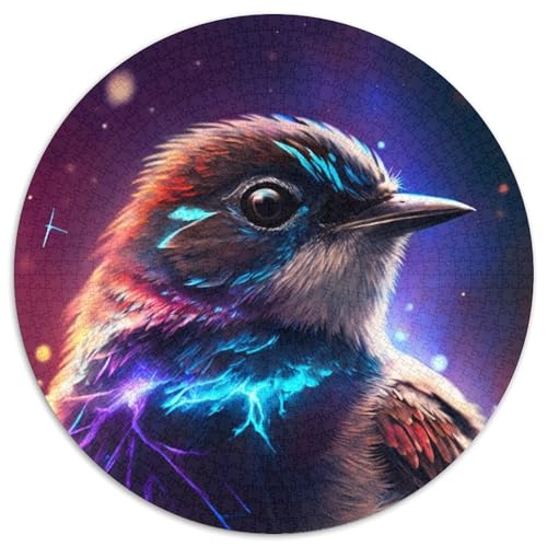 Lightning Sparrow Puzzle, 1000 Teile, Kartonpuzzle für Erwachsene, Geburtstagsgeschenkidee, anspruchsvolles Denkspiel (Größe 67,5 x 67,5 cm) von JIANGENNF