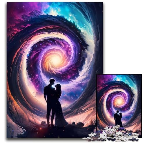 Love of Cosmos 1000-teiliges Puzzle für Erwachsene, anspruchsvolles Denkspiel – entspannendes Spielzeug für Teenager, 26x38cm/10,23x14,96 Zoll von JIANGENNF