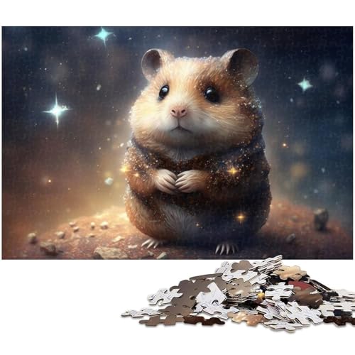 Magic Hamster 1000-teiliges Puzzle für Erwachsene, schwierige Rätsel für Erwachsene, anspruchsvolles Denkspiel für Teenager, Spaß für den Familienspielabend, 50 x 75 cm / 19,68 x 29,52 Zoll Magic Hamster 1000-teiliges Puzzle für Erwachsene, schwierige Rätsel für Erwachsene, anspruchsvolles Denkspiel für Teenager, Spaß für den Familienspielabend, 50 x 75 cm / 19,68 x 29,52 Zoll von JIANGENNF