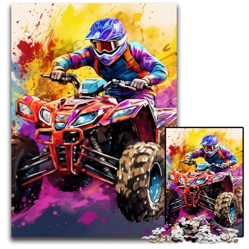 Mountainbike-Puzzle, 1000 Teile, anspruchsvolle Puzzles, interaktives Familienspiel, Denksportaufgabe, Lernspielzeug, 50x75cm/19,68x29,52 Zoll Mountainbike-Puzzle, 1000 Teile, anspruchsvolle Puzzles, interaktives Familienspiel, Denksportaufgabe, Lernspielzeug, 50x75cm/19,68x29,52 Zoll von JIANGENNF