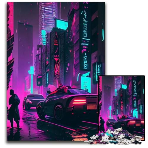 Puzzle 1000 Teile, Atemberaubende Stadtpuzzles für Erwachsene, perfekt für Halloween, Weihnachten, Geburtstagsgeschenk, 26x38cm/10,23x14,96 Zoll Puzzle 1000 Teile, Atemberaubende Stadtpuzzles für Erwachsene, perfekt für Halloween, Weihnachten, Geburtstagsgeschenk, 26x38cm/10,23x14,96 Zoll von JIANGENNF