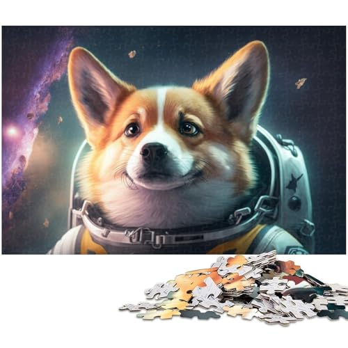 Puzzle 1000 Teile, Buntes Hundepuzzle für Erwachsene, Eltern, Partner, Freunde – ab 14 Jahren, 26 x 38 cm / 10,23 x 14,96 Zoll Puzzle 1000 Teile, Buntes Hundepuzzle für Erwachsene, Eltern, Partner, Freunde – ab 14 Jahren, 26 x 38 cm / 10,23 x 14,96 Zoll von JIANGENNF