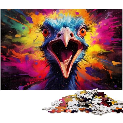 Puzzle 1000 Teile, Buntes Otter-Puzzle für Erwachsene, Eltern, Partner, Freunde – ab 14 Jahren, 26 x 38 cm / 10,23 x 14,96 Zoll Puzzle 1000 Teile, Buntes Otter-Puzzle für Erwachsene, Eltern, Partner, Freunde – ab 14 Jahren, 26 x 38 cm / 10,23 x 14,96 Zoll von JIANGENNF