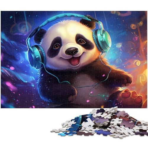 Puzzle 1000 Teile, Fantasy-Panda-Puzzle für Erwachsene, Eltern, Partner, Freunde – ab 14 Jahren, 26 x 38 cm / 10,23 x 14,96 Zoll Puzzle 1000 Teile, Fantasy-Panda-Puzzle für Erwachsene, Eltern, Partner, Freunde – ab 14 Jahren, 26 x 38 cm / 10,23 x 14,96 Zoll von JIANGENNF