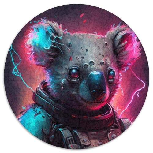 Puzzle 1000 Teile, Koala-Puzzle aus Karton für Erwachsene, Denkspiel für Teenager, (Größe 67,5 x 67,5 cm) von JIANGENNF