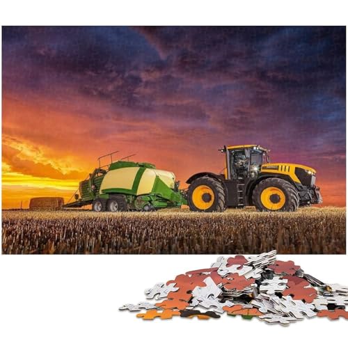 Puzzle 1000 Teile, Landwirtschaftswerkzeuge, Traktoren, Puzzle für Erwachsene, Eltern, Partner, Freunde – ab 14 Jahren, 26 x 38 cm / 10,23 x 14,96 Zoll Puzzle 1000 Teile, Landwirtschaftswerkzeuge, Traktoren, Puzzle für Erwachsene, Eltern, Partner, Freunde – ab 14 Jahren, 26 x 38 cm / 10,23 x 14,96 Zoll von JIANGENNF