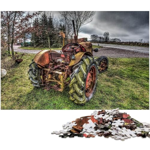 Puzzle 1000 Teile, Landwirtschaftswerkzeuge, Traktoren, Puzzle für Erwachsene, Eltern, Partner, Freunde – ab 14 Jahren, 26 x 38 cm / 10,23 x 14,96 Zoll Puzzle 1000 Teile, Landwirtschaftswerkzeuge, Traktoren, Puzzle für Erwachsene, Eltern, Partner, Freunde – ab 14 Jahren, 26 x 38 cm / 10,23 x 14,96 Zoll von JIANGENNF