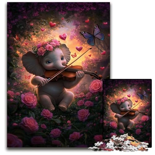 Puzzle 1000 Teile, Yak spielt Gitarre, Holzpuzzle, Dekomprimierendes intellektuelles Lernspielzeug, gutes Geschenk für Erwachsene und Jugendliche, 50x75cm Puzzle 1000 Teile, Yak spielt Gitarre, Holzpuzzle, Dekomprimierendes intellektuelles Lernspielzeug, gutes Geschenk für Erwachsene und Jugendliche, 50x75cm von JIANGENNF