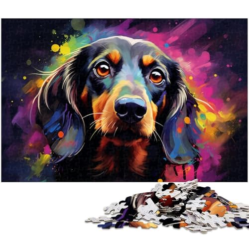 Puzzle 1000 Teile, farbenfrohes Dalmatiner-Puzzle aus Holz, Aktivität für zu Hause für Feiertage, Geburtstage und Familienspieleabende, 50 x 75 cm / 19,68 x 29,52 Zoll Puzzle 1000 Teile, farbenfrohes Dalmatiner-Puzzle aus Holz, Aktivität für zu Hause für Feiertage, Geburtstage und Familienspieleabende, 50 x 75 cm / 19,68 x 29,52 Zoll von JIANGENNF