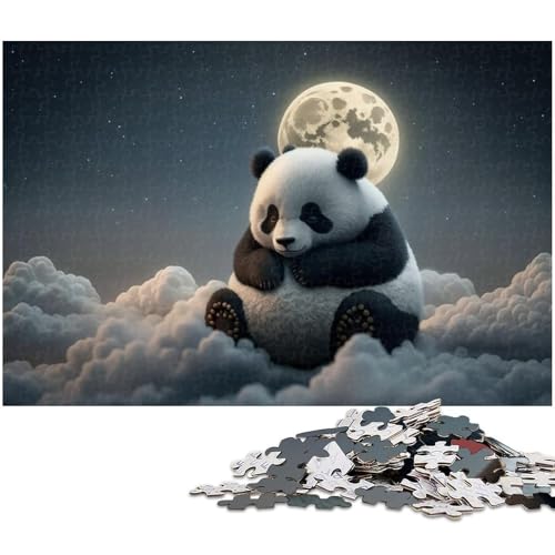 Puzzle 1000 Teile, süßer Baby-Panda, schwierige Puzzles für Erwachsene, anspruchsvolles Denkspiel für Teenager, Spaß für den Familienspieleabend, 50 x 75 cm / 19,68 x 29,52 Zoll Puzzle 1000 Teile, süßer Baby-Panda, schwierige Puzzles für Erwachsene, anspruchsvolles Denkspiel für Teenager, Spaß für den Familienspieleabend, 50 x 75 cm / 19,68 x 29,52 Zoll von JIANGENNF