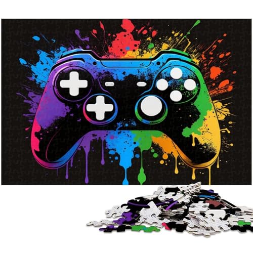 Puzzle 1000 Teile Aquarellspiel Schwierige Rätsel für Erwachsene Herausforderndes Denkspiel für Teenager, Spaß für den Familienspieleabend 26 x 38 cm / 10,23 x 14,96 Zoll Puzzle 1000 Teile Aquarellspiel Schwierige Rätsel für Erwachsene Herausforderndes Denkspiel für Teenager, Spaß für den Familienspieleabend 26 x 38 cm / 10,23 x 14,96 Zoll von JIANGENNF