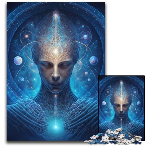 Puzzle 1000 Teile Esoterisches Zen-Universum Puzzles für Erwachsene Denksportaufgabe Spiel für Teenager und Familieninteraktion 26x38cm/10,23x14,96 Zoll von JIANGENNF