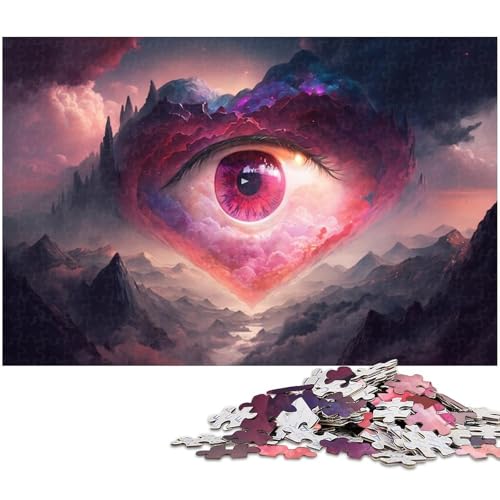 Puzzle 1000 Teile Fantasy Planet Schwierige Puzzles für Erwachsene Herausforderndes Denkspiel für Teenager, Spaß für den Familienspieleabend 50 x 75 cm / 19,68 x 29,52 Zoll Puzzle 1000 Teile Fantasy Planet Schwierige Puzzles für Erwachsene Herausforderndes Denkspiel für Teenager, Spaß für den Familienspieleabend 50 x 75 cm / 19,68 x 29,52 Zoll von JIANGENNF