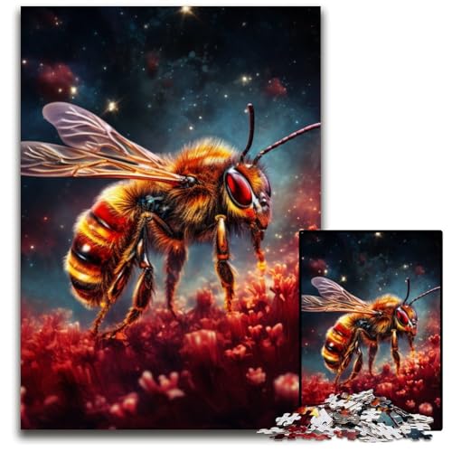 Puzzle 1000 Teile Galaxy Bees Unmögliches Puzzle für Erwachsene Geburtstage und Feiertage 26x38cm/10,23x14,96 Zoll Puzzle 1000 Teile Galaxy Bees Unmögliches Puzzle für Erwachsene Geburtstage und Feiertage 26x38cm/10,23x14,96 Zoll von JIANGENNF