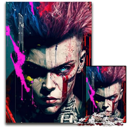 Puzzle 1000 Teile Killer-Puzzles für Erwachsene Weihnachten, Halloween, Ostern, Neujahr 26x38cm/10,23x14,96 Zoll Puzzle 1000 Teile Killer-Puzzles für Erwachsene Weihnachten, Halloween, Ostern, Neujahr 26x38cm/10,23x14,96 Zoll von JIANGENNF
