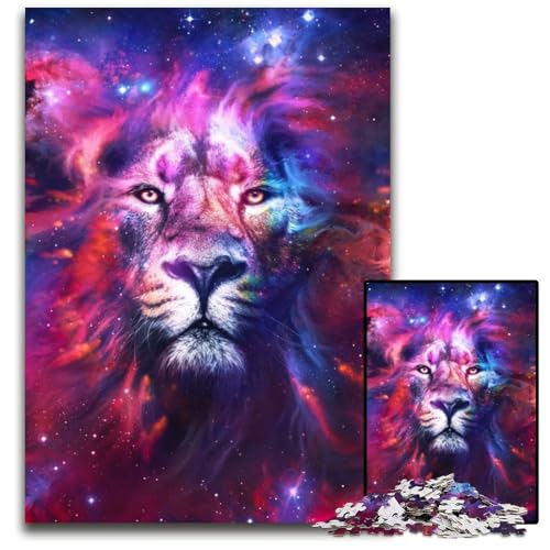 Puzzle 1000 Teile Löwennebel-Puzzle für Erwachsene, Weihnachten, Halloween, Ostern, Neujahr, 26x38cm/10,23x14,96 Zoll von JIANGENNF