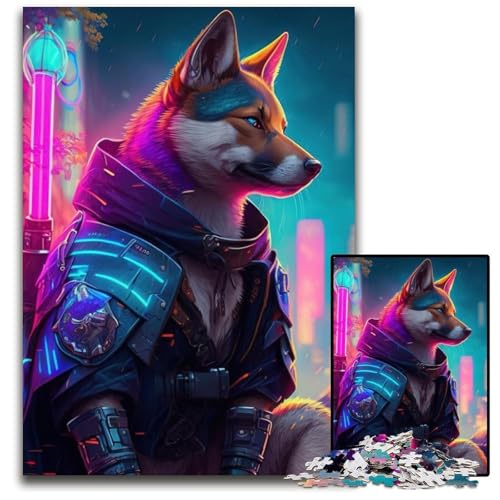 Puzzle 1000 Teile Mechanisches Hundepuzzle, Eltern, Partner, Freunde – ab 14 Jahren, 26x38cm/10,23x14,96 Zoll Puzzle 1000 Teile Mechanisches Hundepuzzle, Eltern, Partner, Freunde – ab 14 Jahren, 26x38cm/10,23x14,96 Zoll von JIANGENNF