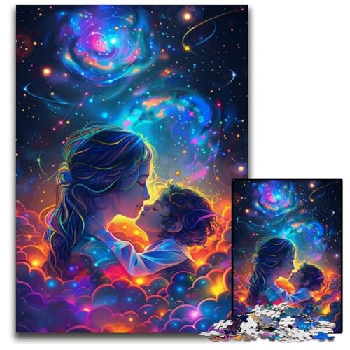 Puzzle 1000 Teile Regenbogenuniversum Puzzle für Erwachsene, Denkspiel für Teenager, 50x75cm/19,68x29,52 Zoll Puzzle 1000 Teile Regenbogenuniversum Puzzle für Erwachsene, Denkspiel für Teenager, 50x75cm/19,68x29,52 Zoll von JIANGENNF