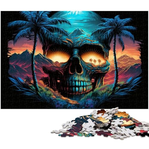 Puzzle 1000 Teile Skelett Kartonpuzzle Heimaktivität für Feiertage, Geburtstage und Familienspieleabende 26 x 38 cm / 10,23 x 14,96 Zoll Puzzle 1000 Teile Skelett Kartonpuzzle Heimaktivität für Feiertage, Geburtstage und Familienspieleabende 26 x 38 cm / 10,23 x 14,96 Zoll von JIANGENNF