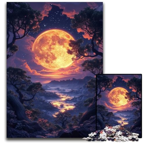 Puzzle 1000 Teile Wolken und Blumen in den Bergen Eltern, Partner, Freunde – ab 14 Jahren, 26x38cm/10,23x14,96 Zoll Puzzle 1000 Teile Wolken und Blumen in den Bergen Eltern, Partner, Freunde – ab 14 Jahren, 26x38cm/10,23x14,96 Zoll von JIANGENNF