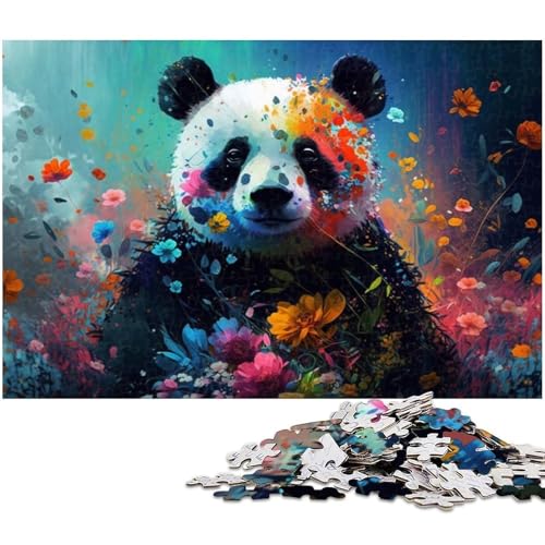 Puzzle 1000 Teile für Erwachsene, Bunte Panda-Puzzles für Erwachsene, kompliziertes Design für Teenager, DIY-Dekor und gehirnfördernder Spaß, 26 x 38 cm / 10,23 x 14,96 Zoll Puzzle 1000 Teile für Erwachsene, Bunte Panda-Puzzles für Erwachsene, kompliziertes Design für Teenager, DIY-Dekor und gehirnfördernder Spaß, 26 x 38 cm / 10,23 x 14,96 Zoll von JIANGENNF