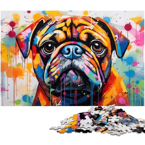 Puzzle 1000 Teile für Erwachsene, Bunte Shiba Inu-Puzzles für Erwachsene, Denkspiel für Teenager, 50 x 75 cm / 19,68 x 29,52 Zoll Puzzle 1000 Teile für Erwachsene, Bunte Shiba Inu-Puzzles für Erwachsene, Denkspiel für Teenager, 50 x 75 cm / 19,68 x 29,52 Zoll von JIANGENNF