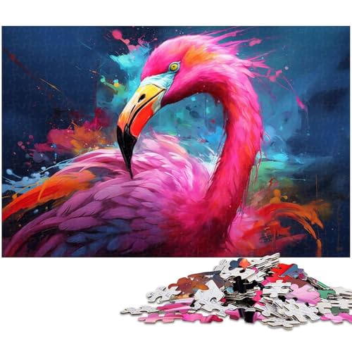 Puzzle 1000 Teile für Erwachsene, Bunte französische Bulldogge, Kartonpuzzle, Teenager, Paare und Freunde zum Geburtstag, Weihnachten, 26 x 38 cm / 10,23 x 14,96 Zoll Puzzle 1000 Teile für Erwachsene, Bunte französische Bulldogge, Kartonpuzzle, Teenager, Paare und Freunde zum Geburtstag, Weihnachten, 26 x 38 cm / 10,23 x 14,96 Zoll von JIANGENNF