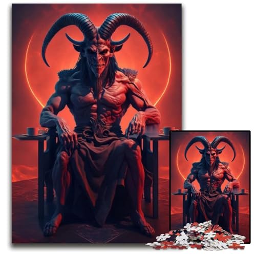 Puzzle 1000 Teile für Erwachsene, Dark Lord, Papppuzzle, Geschenk für Männer und Frauen, Alltag und besondere Anlässe, 26x38cm/10,23x14,96 Zoll von JIANGENNF