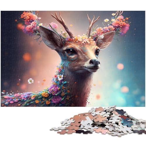 Puzzle 1000 Teile für Erwachsene, Eule, Unmögliches Puzzle für Erwachsene, Geburtstagsgeschenkidee, Herausforderndes Denkspiel, 50 x 75 cm / 19,68 x 29,52 Zoll Puzzle 1000 Teile für Erwachsene, Eule, Unmögliches Puzzle für Erwachsene, Geburtstagsgeschenkidee, Herausforderndes Denkspiel, 50 x 75 cm / 19,68 x 29,52 Zoll von JIANGENNF