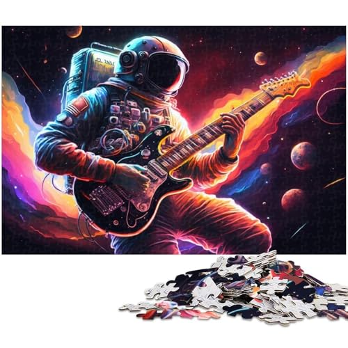 Puzzle 1000 Teile für Erwachsene, Fantasy-Astronaut, Unmögliches Puzzle für Erwachsene, Geburtstagsgeschenkidee, Herausforderndes Denkspiel, 26 x 38 cm / 10,23 x 14,96 Zoll Puzzle 1000 Teile für Erwachsene, Fantasy-Astronaut, Unmögliches Puzzle für Erwachsene, Geburtstagsgeschenkidee, Herausforderndes Denkspiel, 26 x 38 cm / 10,23 x 14,96 Zoll von JIANGENNF