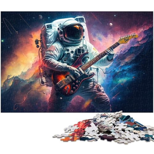 Puzzle 1000 Teile für Erwachsene, Fantasy-Astronaut, Unmögliches Puzzle für Erwachsene, Geburtstagsgeschenkidee, Herausforderndes Denkspiel, 26 x 38 cm / 10,23 x 14,96 Zoll Puzzle 1000 Teile für Erwachsene, Fantasy-Astronaut, Unmögliches Puzzle für Erwachsene, Geburtstagsgeschenkidee, Herausforderndes Denkspiel, 26 x 38 cm / 10,23 x 14,96 Zoll von JIANGENNF