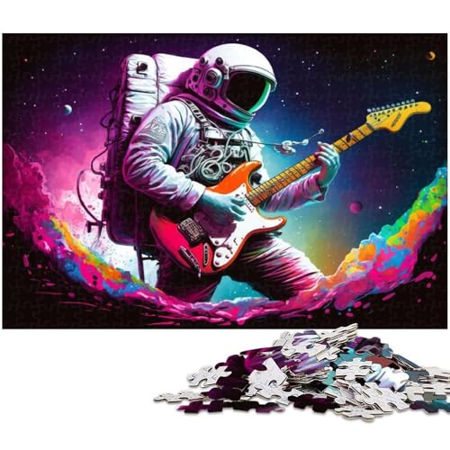 Puzzle 1000 Teile für Erwachsene, Fantasy-Astronaut, Unmögliches Puzzle für Erwachsene, Geburtstagsgeschenkidee, Herausforderndes Denkspiel, 26 x 38 cm / 10,23 x 14,96 Zoll Puzzle 1000 Teile für Erwachsene, Fantasy-Astronaut, Unmögliches Puzzle für Erwachsene, Geburtstagsgeschenkidee, Herausforderndes Denkspiel, 26 x 38 cm / 10,23 x 14,96 Zoll von JIANGENNF