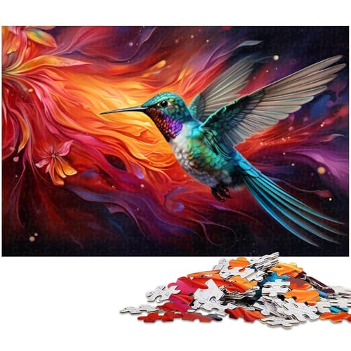 Puzzle 1000 Teile für Erwachsene, Fantasy-Kolibri-Puzzles für Erwachsene, Denkspiel für Teenager, 50 x 75 cm / 19,68 x 29,52 Zoll Puzzle 1000 Teile für Erwachsene, Fantasy-Kolibri-Puzzles für Erwachsene, Denkspiel für Teenager, 50 x 75 cm / 19,68 x 29,52 Zoll von JIANGENNF