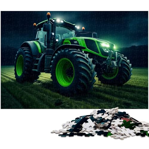 Puzzle 1000 Teile für Erwachsene, Fantasy-Traktor, Unmögliches Puzzle für Erwachsene, Geburtstagsgeschenkidee, Herausforderndes Denkspiel, 50 x 75 cm / 19,68 x 29,52 Zoll Puzzle 1000 Teile für Erwachsene, Fantasy-Traktor, Unmögliches Puzzle für Erwachsene, Geburtstagsgeschenkidee, Herausforderndes Denkspiel, 50 x 75 cm / 19,68 x 29,52 Zoll von JIANGENNF