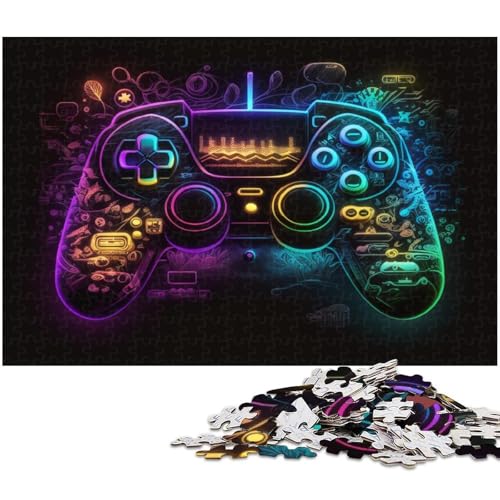 Puzzle 1000 Teile für Erwachsene, Farbspiel, Kartonpuzzle, Familienaktivität, Heimdekoration zum Selbermachen, 26 x 38 cm / 10,23 x 14,96 Zoll Puzzle 1000 Teile für Erwachsene, Farbspiel, Kartonpuzzle, Familienaktivität, Heimdekoration zum Selbermachen, 26 x 38 cm / 10,23 x 14,96 Zoll von JIANGENNF