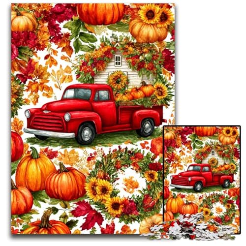 Puzzle 1000 Teile für Erwachsene, Halloween-Autos-Puzzle, anspruchsvolles Denkspiel für Teenager, Spaß für den Familienspielabend, 50x75cm Puzzle 1000 Teile für Erwachsene, Halloween-Autos-Puzzle, anspruchsvolles Denkspiel für Teenager, Spaß für den Familienspielabend, 50x75cm von JIANGENNF