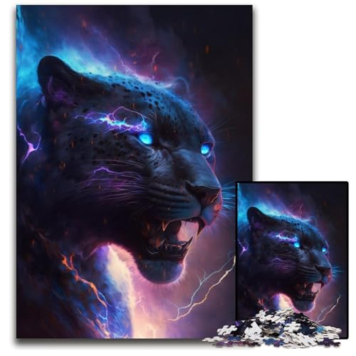 Puzzle 1000 Teile für Erwachsene, Lightning Chihuahua, Puzzles für Erwachsene, anspruchsvolles Denkspiel für Teenager, unterhaltsames interaktives Spiel für die ganze Familie, 50x75cm/19,68x29,52 Zoll Puzzle 1000 Teile für Erwachsene, Lightning Chihuahua, Puzzles für Erwachsene, anspruchsvolles Denkspiel für Teenager, unterhaltsames interaktives Spiel für die ganze Familie, 50x75cm/19,68x29,52 Zoll von JIANGENNF