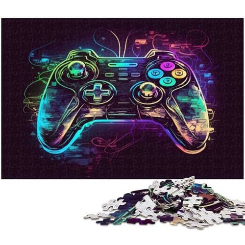 Puzzle 1000 Teile für Erwachsene, Neon-Puzzles für Erwachsene, Denkspiel für Teenager, 26 x 38 cm / 10,23 x 14,96 Zoll Puzzle 1000 Teile für Erwachsene, Neon-Puzzles für Erwachsene, Denkspiel für Teenager, 26 x 38 cm / 10,23 x 14,96 Zoll von JIANGENNF