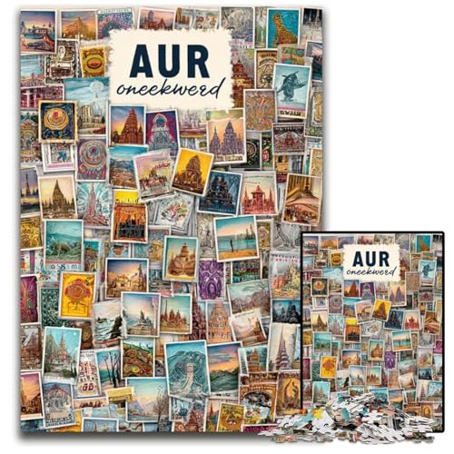 Puzzle 1000 Teile für Erwachsene, Paris-Collage, Holzpuzzle, dekomprimierendes intellektuelles Lernspielzeug, gutes Geschenk für Erwachsene und Teenager, 50x75cm Puzzle 1000 Teile für Erwachsene, Paris-Collage, Holzpuzzle, dekomprimierendes intellektuelles Lernspielzeug, gutes Geschenk für Erwachsene und Teenager, 50x75cm von JIANGENNF