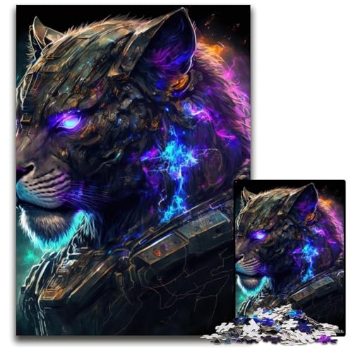 Puzzle 1000 Teile für Erwachsene, Space Lions, Holzpuzzle für Erwachsene, anspruchsvolles Denkspiel – entspannendes Spielzeug für Teenager, 50x75cm/19,68x29,52 Zoll Puzzle 1000 Teile für Erwachsene, Space Lions, Holzpuzzle für Erwachsene, anspruchsvolles Denkspiel – entspannendes Spielzeug für Teenager, 50x75cm/19,68x29,52 Zoll von JIANGENNF