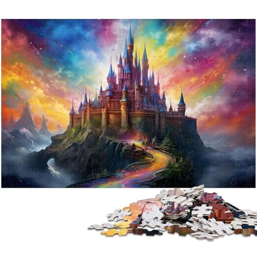 Puzzle 1000 Teile für Erwachsene, buntes Chamäleon, Kartonpuzzle, Familienaktivität, Heimdekoration zum Selbermachen, 26 x 38 cm / 10,23 x 14,96 Zoll Puzzle 1000 Teile für Erwachsene, buntes Chamäleon, Kartonpuzzle, Familienaktivität, Heimdekoration zum Selbermachen, 26 x 38 cm / 10,23 x 14,96 Zoll von JIANGENNF