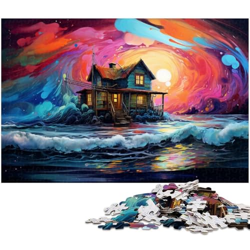 Puzzle 1000 Teile für Erwachsene, farbenfrohes Schneeberg-Holzpuzzle, Muttertag, Geburtstage, Weihnachten, 50 x 75 cm / 19,68 x 29,52 Zoll Puzzle 1000 Teile für Erwachsene, farbenfrohes Schneeberg-Holzpuzzle, Muttertag, Geburtstage, Weihnachten, 50 x 75 cm / 19,68 x 29,52 Zoll von JIANGENNF
