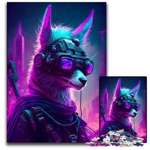 Puzzle 1000 Teile für Erwachsene, süßes Lama-Puzzle für Erwachsene, Eltern, Partner, Freunde – ab 14 Jahren, 26x38cm/10,23x14,96 Zoll Puzzle 1000 Teile für Erwachsene, süßes Lama-Puzzle für Erwachsene, Eltern, Partner, Freunde – ab 14 Jahren, 26x38cm/10,23x14,96 Zoll von JIANGENNF