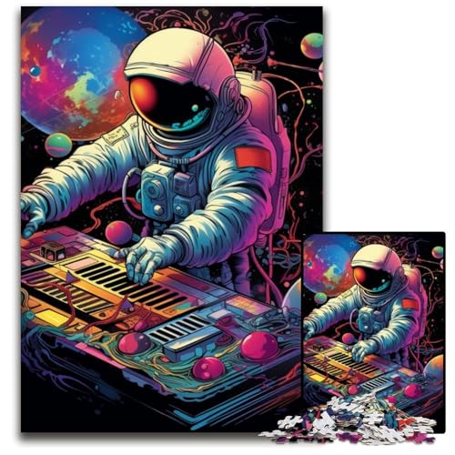 Puzzle 1000 Teile für Erwachsene Astronauten-Holzpuzzle Herausforderndes DIY-Denkspiel für Teenager 50x75cm/19,68x29,52 Zoll Puzzle 1000 Teile für Erwachsene Astronauten-Holzpuzzle Herausforderndes DIY-Denkspiel für Teenager 50x75cm/19,68x29,52 Zoll von JIANGENNF