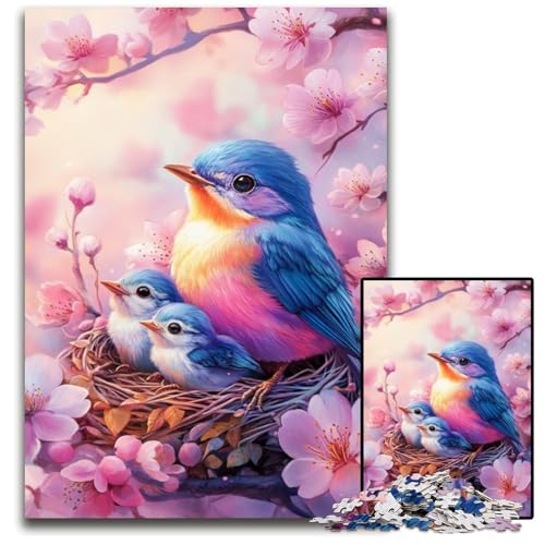 Puzzle 1000 Teile für Erwachsene Magische Katze Holzpuzzle Spielzeug Geschenk Pädagogisches intellektuelles Dekomprimierungsspaß Familienspiel 50X75CM von JIANGENNF