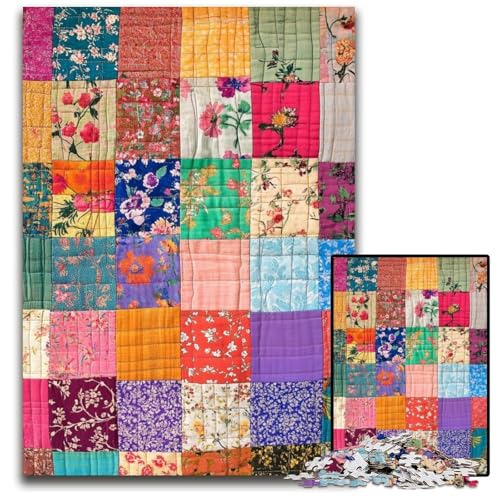 Puzzle 1000 Teile für Erwachsene oder Familien, Blumencollage, Holzpuzzle, pädagogisches Denkspiel, künstlerische Heim- und Bürodekoration, ab 14 Jahren, 50x75cm Puzzle 1000 Teile für Erwachsene oder Familien, Blumencollage, Holzpuzzle, pädagogisches Denkspiel, künstlerische Heim- und Bürodekoration, ab 14 Jahren, 50x75cm von JIANGENNF