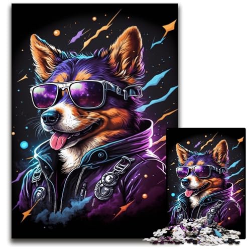 Puzzle für 1000 Teile, Chihuahua-Boxer, anspruchsvolle Puzzles, perfekt für Familienfeiern, Geburtstage, Feiertage, 26x38cm/10,23x14,96 Zoll Puzzle für 1000 Teile, Chihuahua-Boxer, anspruchsvolle Puzzles, perfekt für Familienfeiern, Geburtstage, Feiertage, 26x38cm/10,23x14,96 Zoll von JIANGENNF